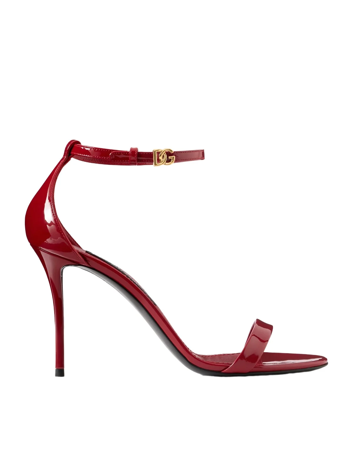Logo-detailed Patent-leather Sandals Logo-detailed Patent-leather Sandals