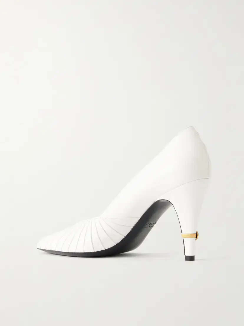 Versace Gianni 90 Leather Pump | Thumbnail 3 Versace Gianni 90 Leather Pump | Thumbnail 3