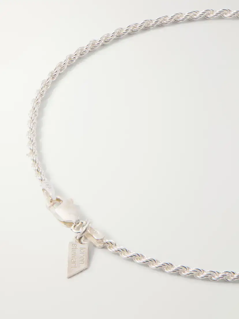 Loren Stewart Twisted Sterling Silver Anklet | Thumbnail 3 Loren Stewart Twisted Sterling Silver Anklet | Thumbnail 3