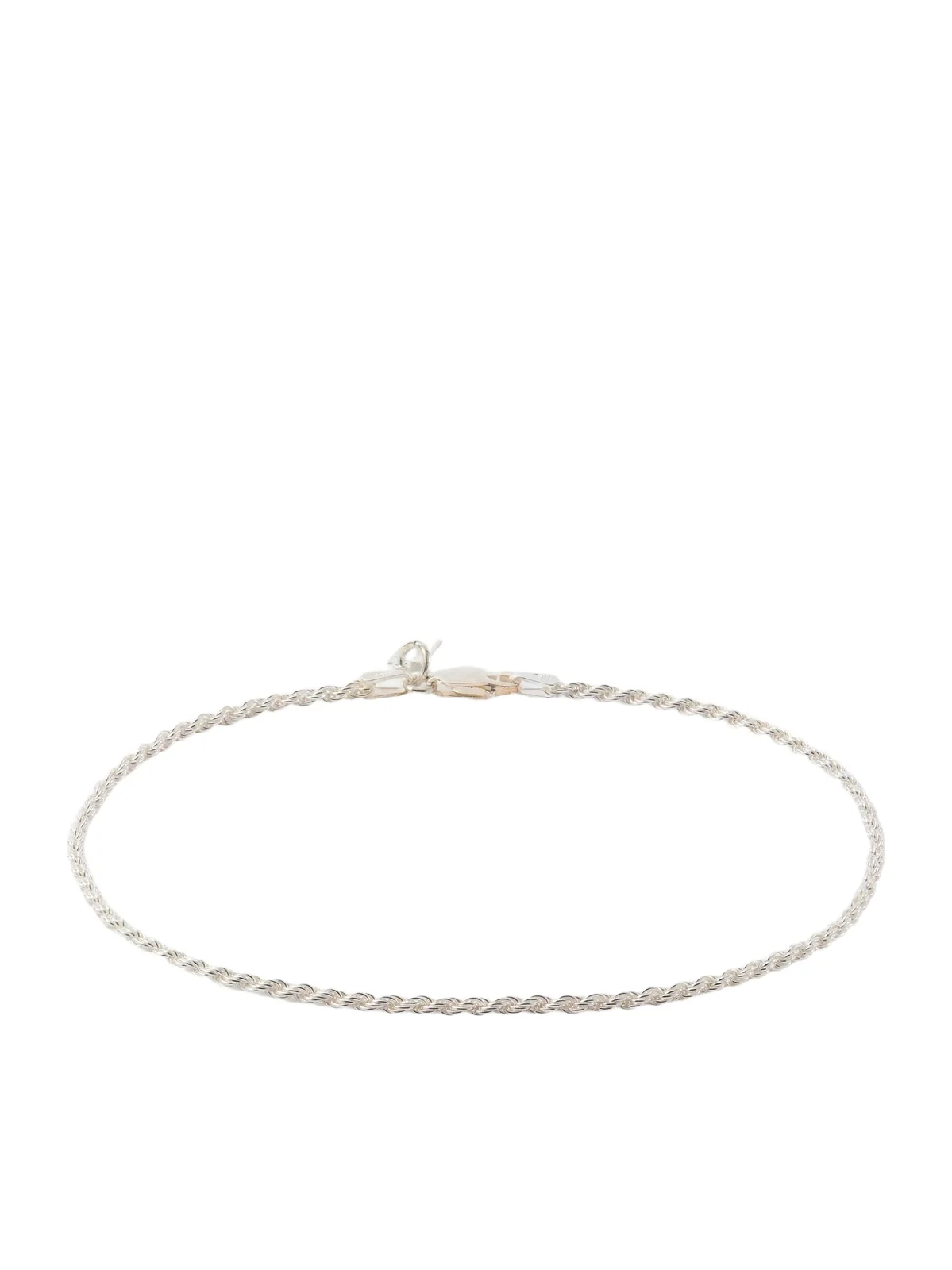 Loren Stewart Twisted Sterling Silver Anklet
