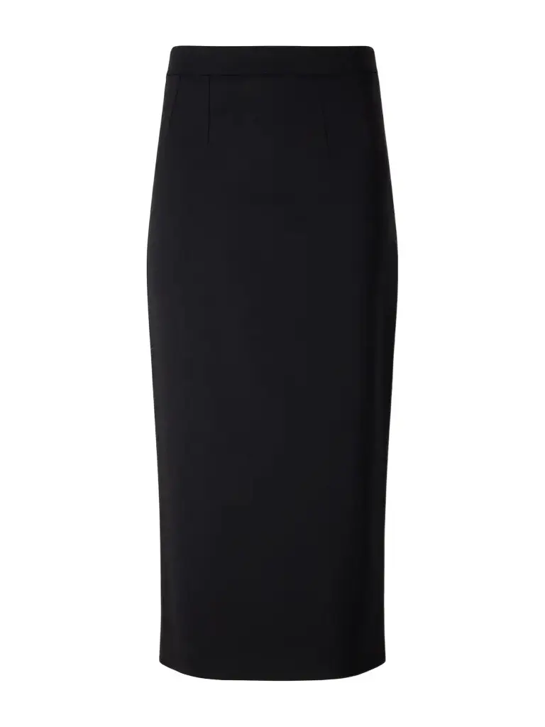 Stretch-wool Midi Skirt Stretch-wool Midi Skirt