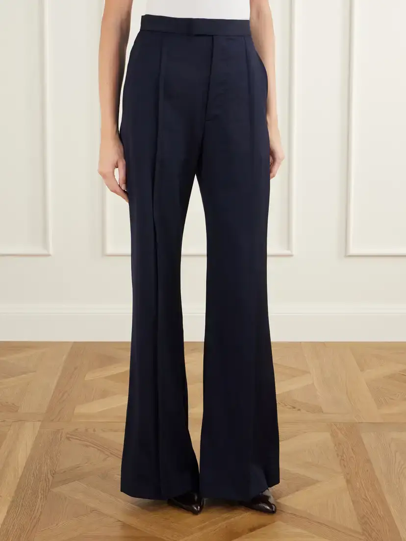 Vivienne Westwood Serge Pleated Flared Wool Pants | Thumbnail 3 Vivienne Westwood Serge Pleated Flared Wool Pants | Thumbnail 3