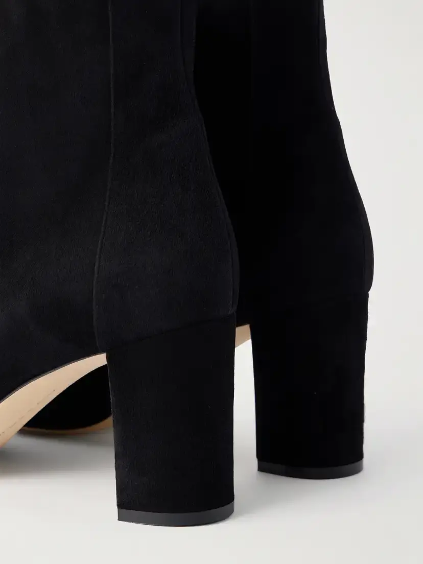 Manolo Blahnik Rosie 70 Suede Ankle Boots | Thumbnail 5 Manolo Blahnik Rosie 70 Suede Ankle Boots | Thumbnail 5