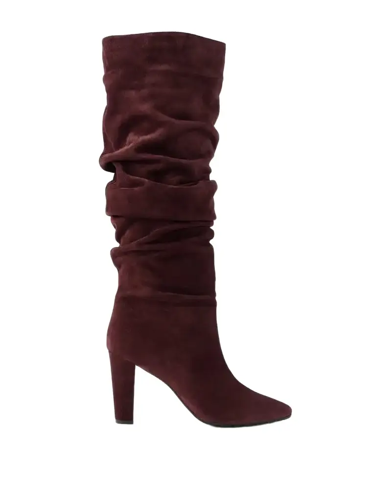 Manolo Blahnik Calassohi 90 Suede Knee Boots | Image 1 Manolo Blahnik Calassohi 90 Suede Knee Boots | Image 1