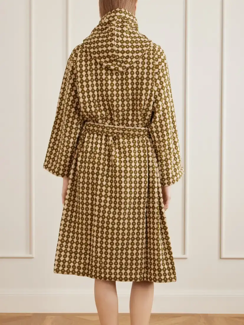 Autumn Sonata Hanna Printed Cotton-terry Bathrobe | Thumbnail 3