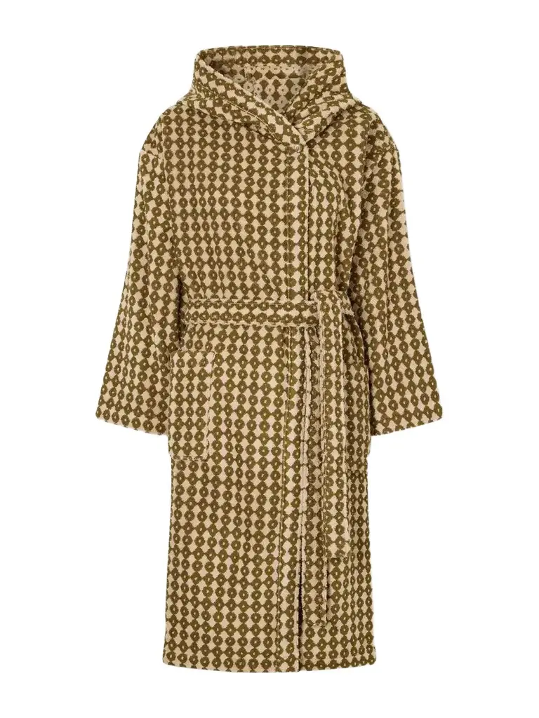 Autumn Sonata Hanna Printed Cotton-terry Bathrobe | Image 1 Autumn Sonata Hanna Printed Cotton-terry Bathrobe | Image 1
