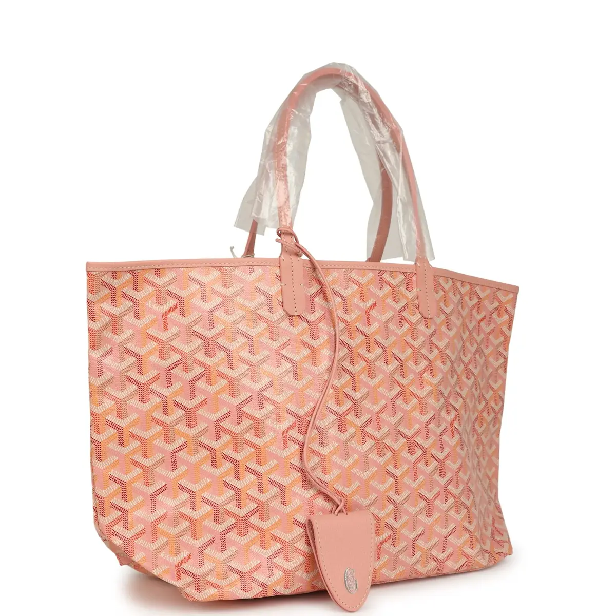 goyard Goyard Goyardine Powder Pink Saint Louis PM Tote Palladium Hardware | Thumbnail 2 goyard Goyard Goyardine Powder Pink Saint Louis PM Tote Palladium Hardware | Thumbnail 2