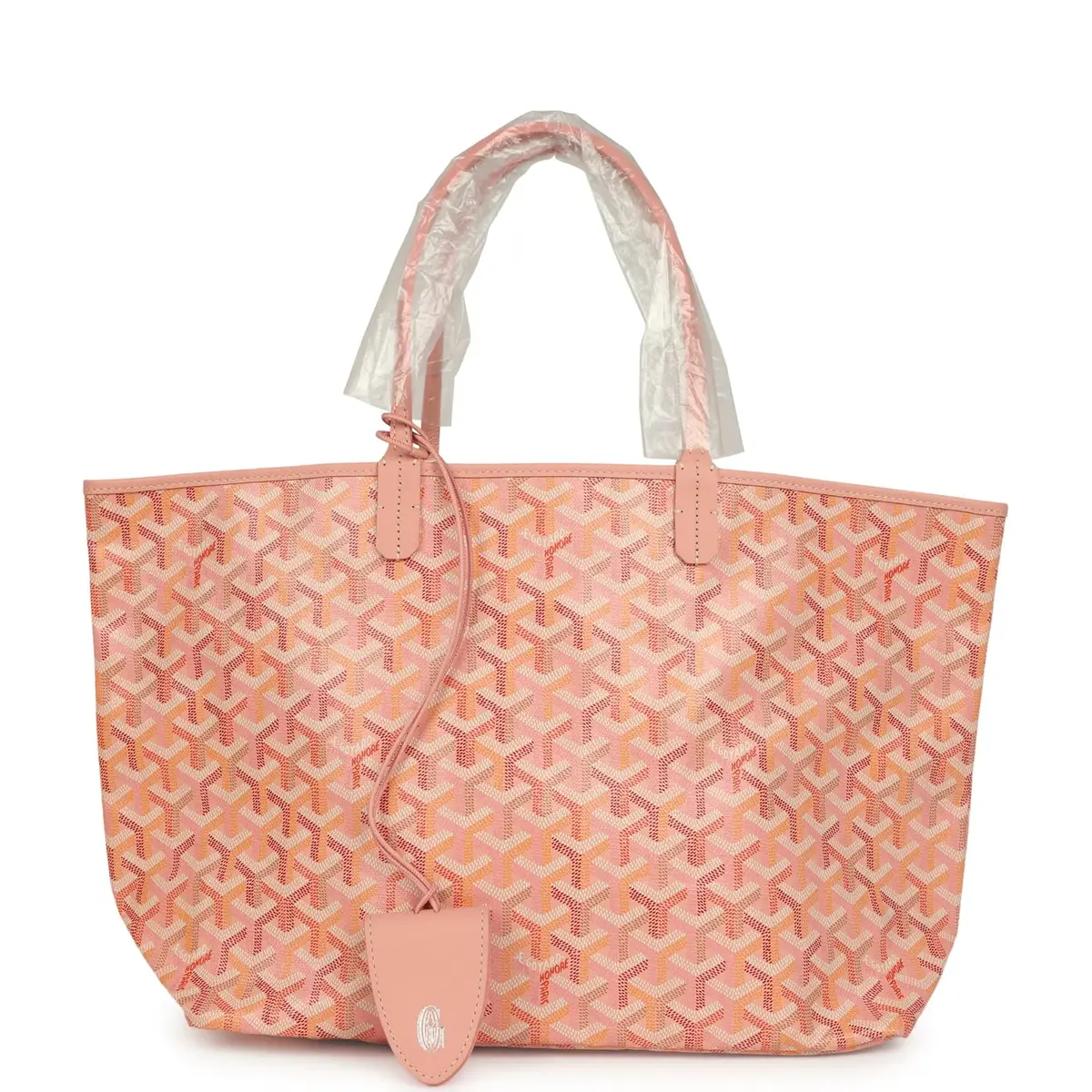 goyard Goyard Goyardine Powder Pink Saint Louis PM Tote Palladium Hardware | Image 1 goyard Goyard Goyardine Powder Pink Saint Louis PM Tote Palladium Hardware | Image 1