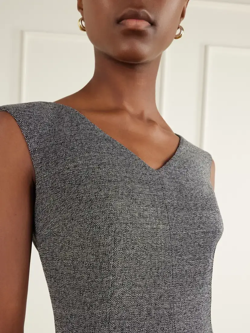 Dolce & Gabbana Stretch-wool Midi Dress | Thumbnail 4 Dolce & Gabbana Stretch-wool Midi Dress | Thumbnail 4