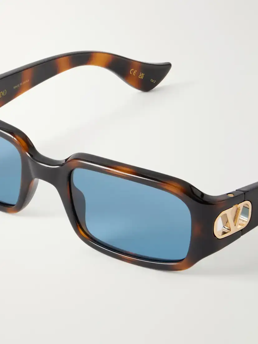 Valentino Eyewear Vlogo-embellished Square-frame Tortoiseshell Acetate Sunglasses | Thumbnail 4 Valentino Eyewear Vlogo-embellished Square-frame Tortoiseshell Acetate Sunglasses | Thumbnail 4