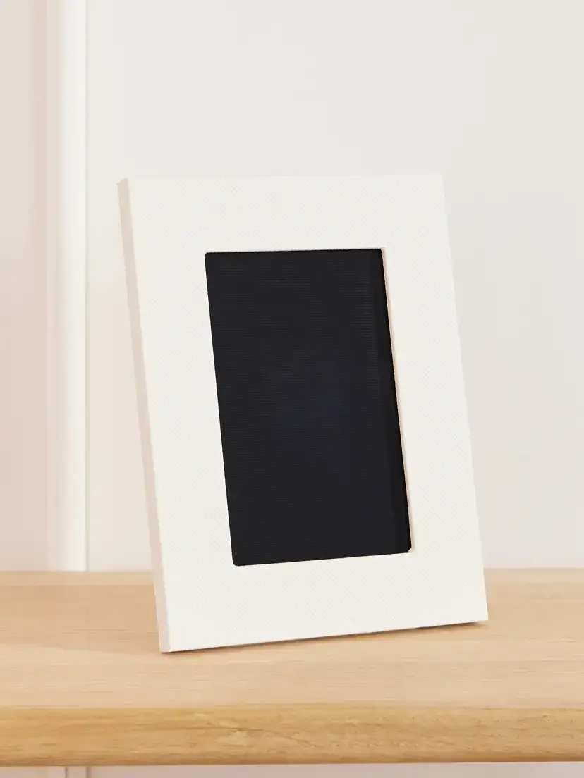 Smythson Panama Textured-leather Picture Frame | Image 1 Smythson Panama Textured-leather Picture Frame | Image 1