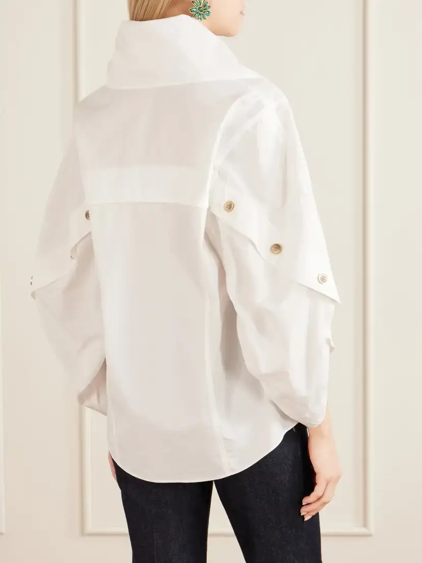 Zimmermann Valiant Utility Cotton-poplin Shirt | Thumbnail 4 Zimmermann Valiant Utility Cotton-poplin Shirt | Thumbnail 4