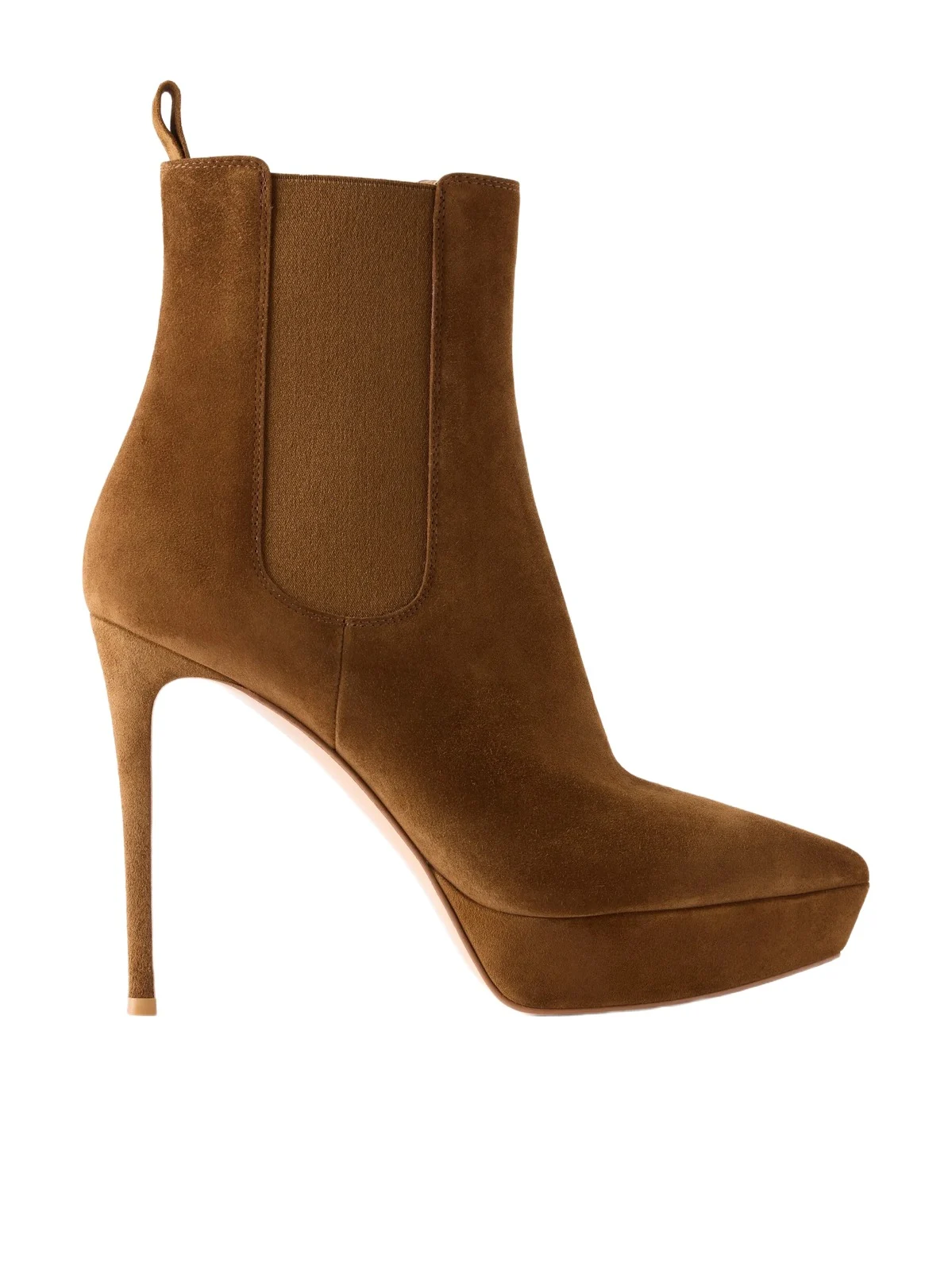 Gianvito Rossi Kim 85 Suede Ankle Boots