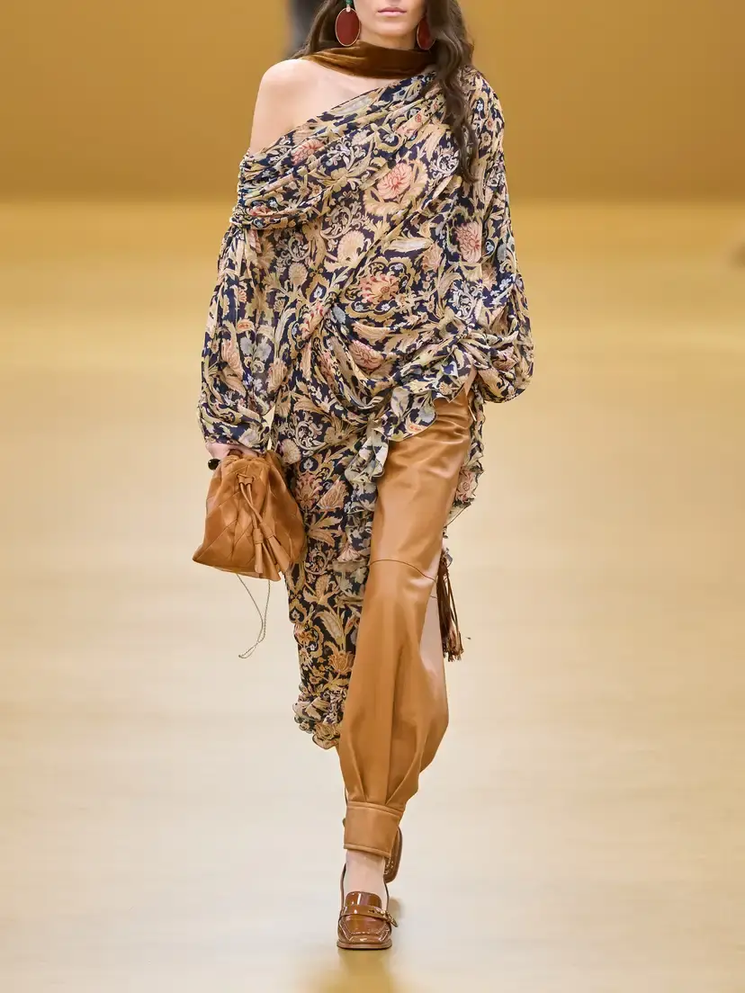 Zimmermann Valiant One-shoulder Gathered Printed Crepe Maxi Dress | Thumbnail 6