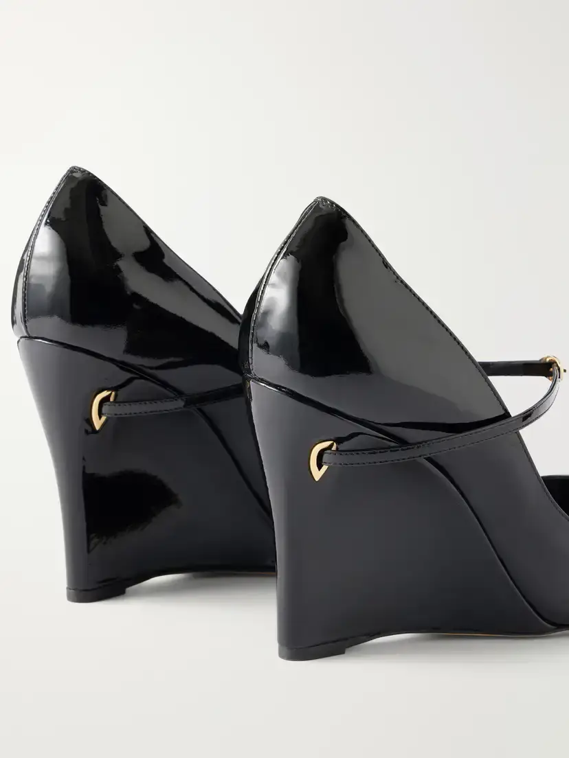 Jennifer Chamandi Lorenzo 105 Patent-leather Pumps | Thumbnail 5 Jennifer Chamandi Lorenzo 105 Patent-leather Pumps | Thumbnail 5