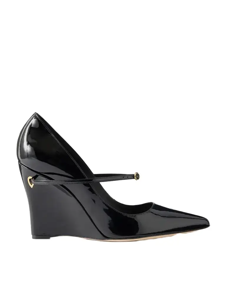 Jennifer Chamandi Lorenzo 105 Patent-leather Pumps | Image 1 Jennifer Chamandi Lorenzo 105 Patent-leather Pumps | Image 1