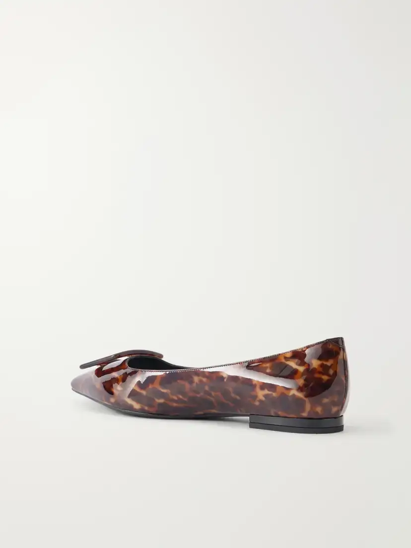 Roger Vivier Gommettine 5 Printed Patent-leather Flats | Thumbnail 3 Roger Vivier Gommettine 5 Printed Patent-leather Flats | Thumbnail 3