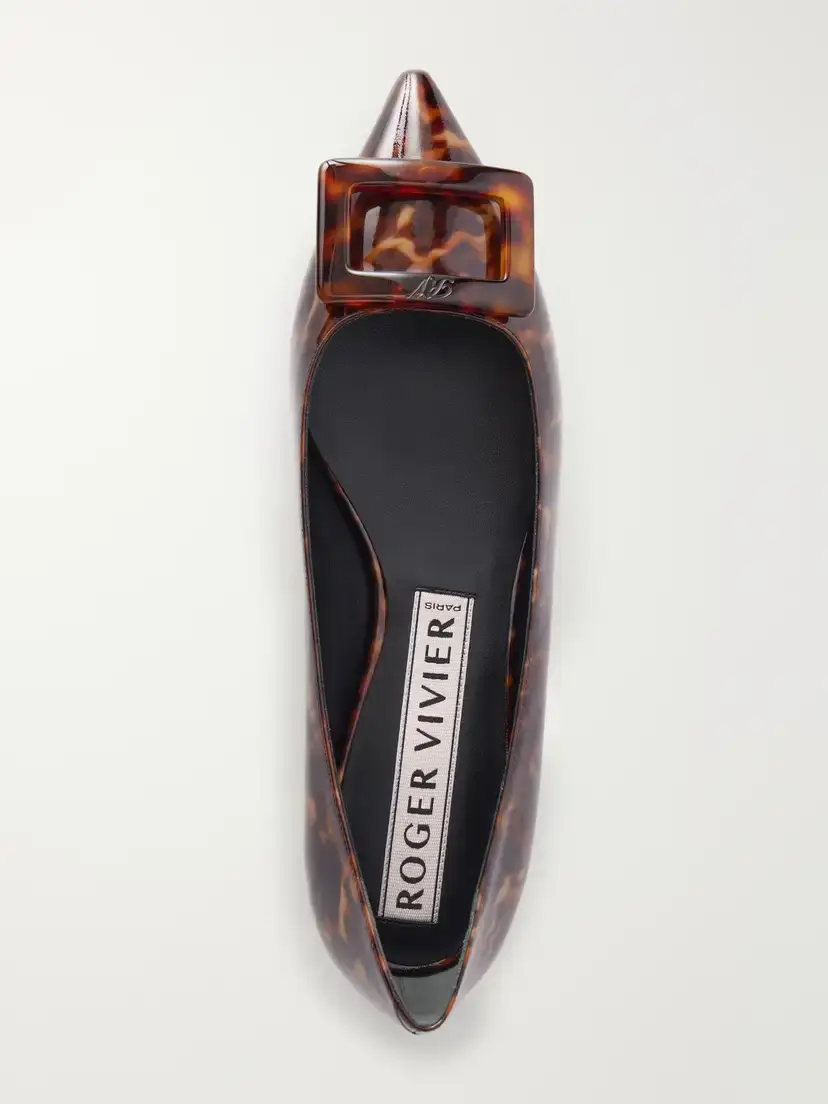 Roger Vivier Gommettine 5 Printed Patent-leather Flats | Thumbnail 6 Roger Vivier Gommettine 5 Printed Patent-leather Flats | Thumbnail 6
