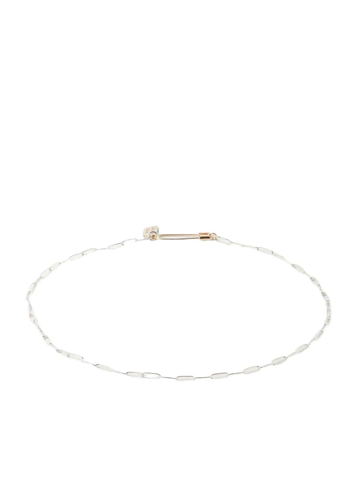 Loren Stewart Shapeshifter 14kt Yellow Gold And Sterling Silver Anklet