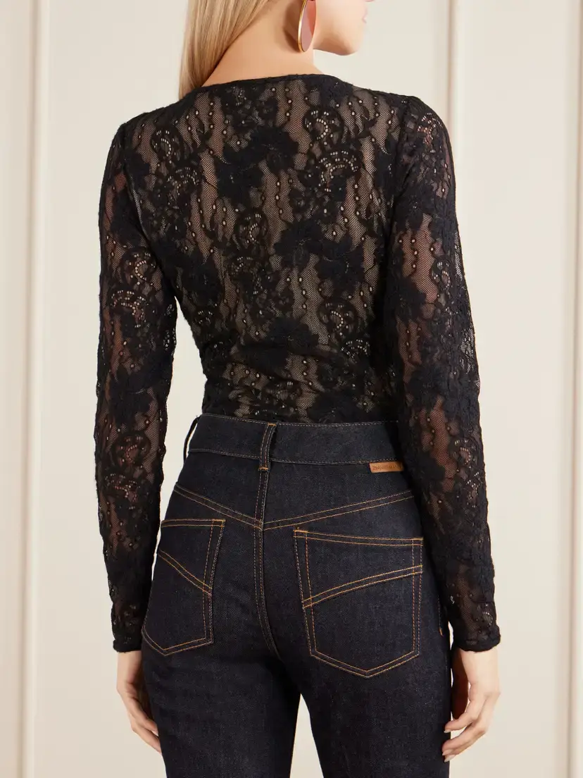 Zimmermann Lace Bodysuit | Thumbnail 3 Zimmermann Lace Bodysuit | Thumbnail 3
