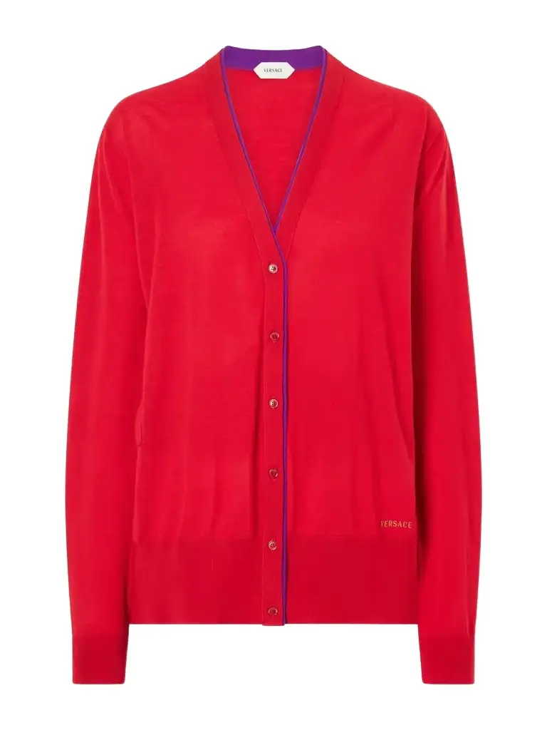 Versace Wool-blend Cardigan | Image 1 Versace Wool-blend Cardigan | Image 1