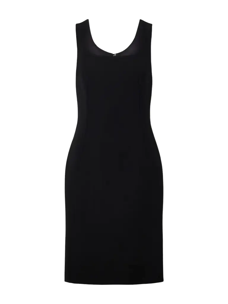 Dolce & Gabbana Virgin Wool-crepe Midi Dress | Image 1 Dolce & Gabbana Virgin Wool-crepe Midi Dress | Image 1