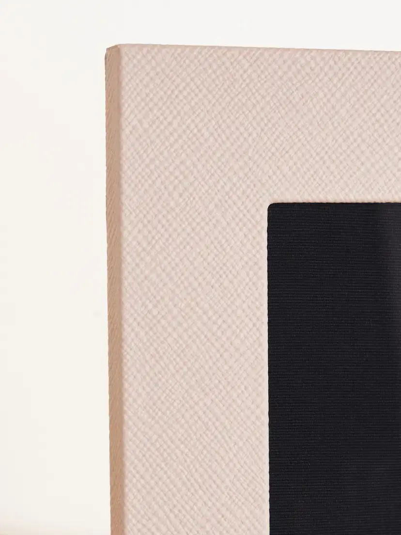 Smythson Panama Textured-leather Picture Frame | Thumbnail 4