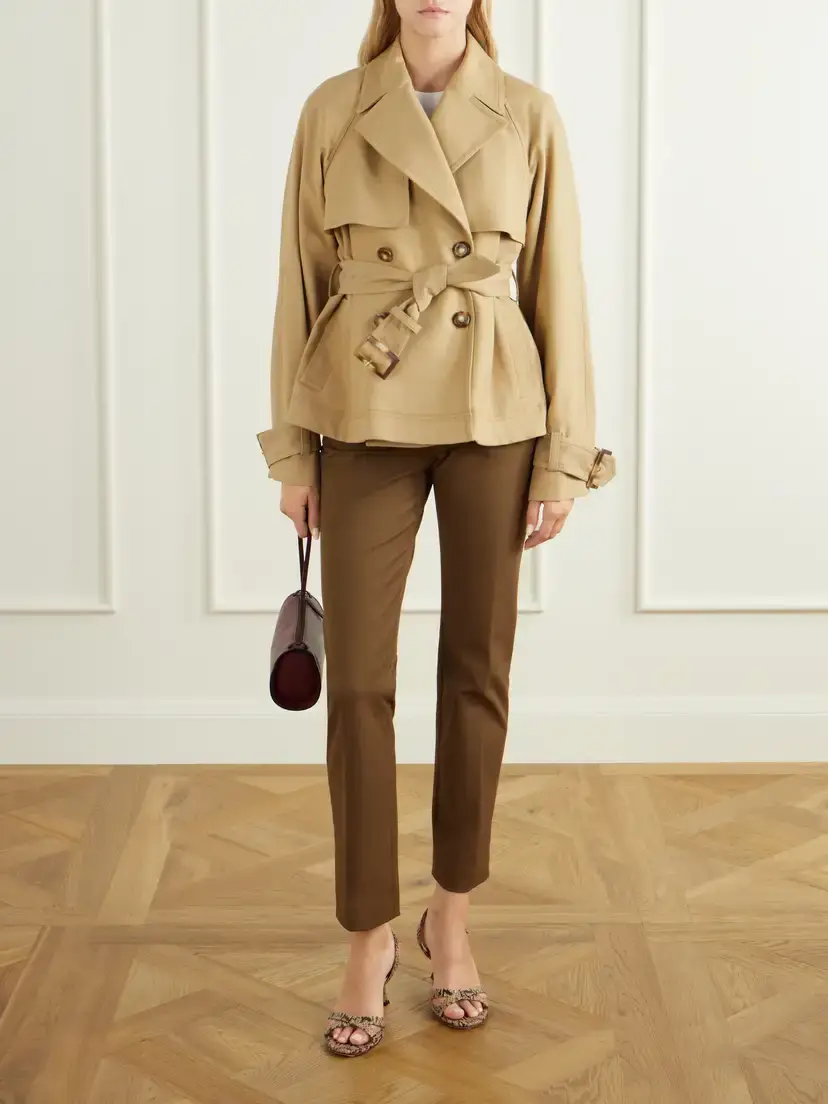 Joseph New Coleman Cotton-blend Gabardine Straight-leg Pants | Thumbnail 2 Joseph New Coleman Cotton-blend Gabardine Straight-leg Pants | Thumbnail 2