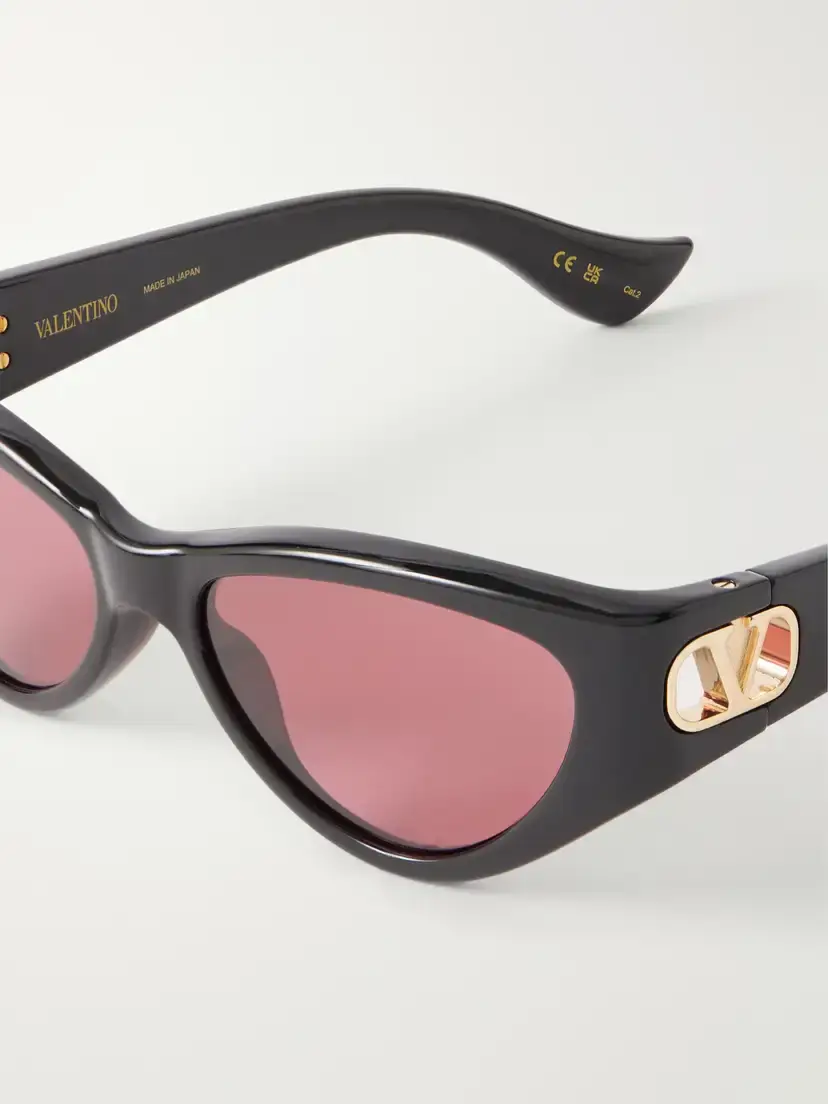 Valentino Eyewear Cat-eye Acetate Sunglasses | Thumbnail 4 Valentino Eyewear Cat-eye Acetate Sunglasses | Thumbnail 4