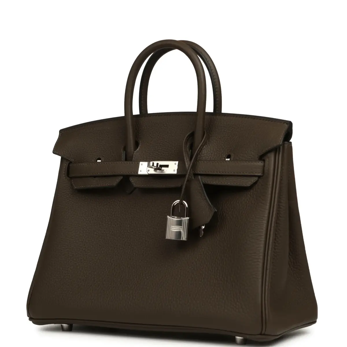HERMÈS Hermes Birkin 25 Vert Loden Togo Palladium Hardware | Thumbnail 5 HERMÈS Hermes Birkin 25 Vert Loden Togo Palladium Hardware | Thumbnail 5
