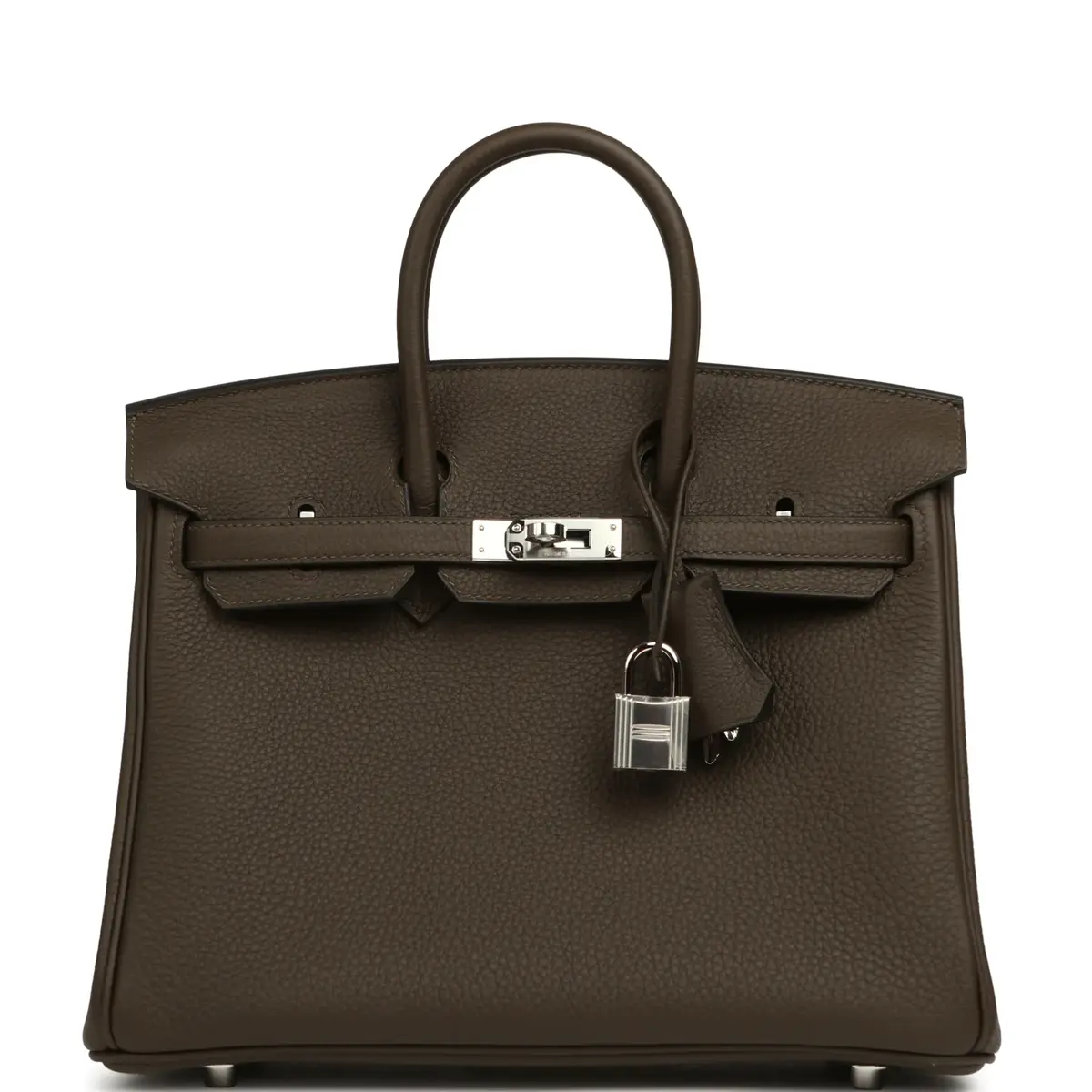 HERMÈS Hermes Birkin 25 Vert Loden Togo Palladium Hardware | Image 1 HERMÈS Hermes Birkin 25 Vert Loden Togo Palladium Hardware | Image 1