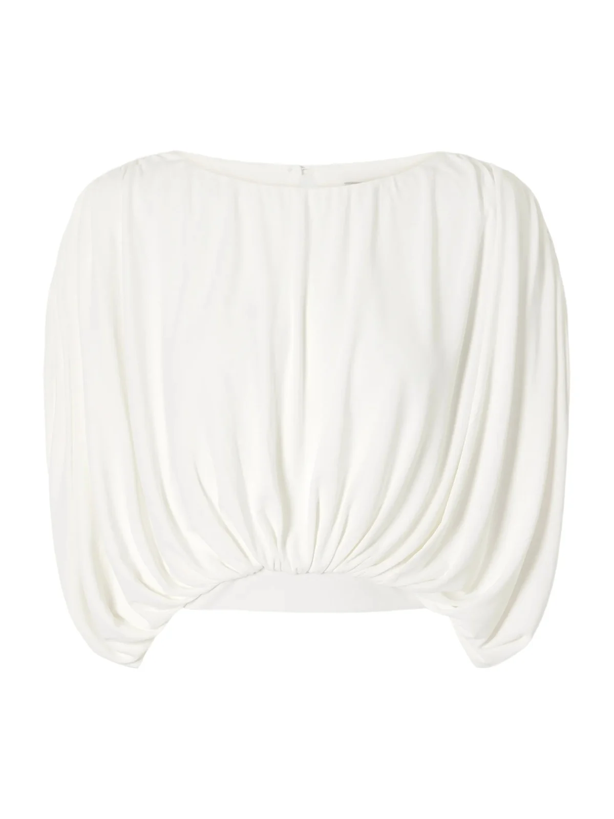 Draped Stretch-jersey Blouse Draped Stretch-jersey Blouse