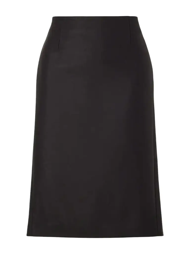 MM6 MAISON MARGIELA Wool-blend Felt Midi Skirt | Image 1 MM6 MAISON MARGIELA Wool-blend Felt Midi Skirt | Image 1