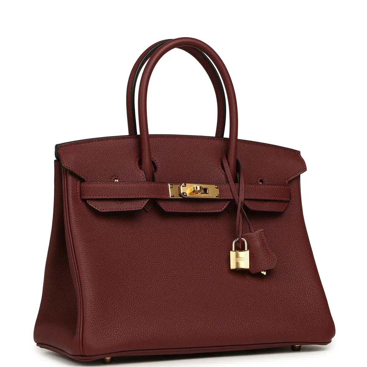 HERMÈS Hermes Birkin 30 Rouge H Togo Gold Hardware | Thumbnail 2