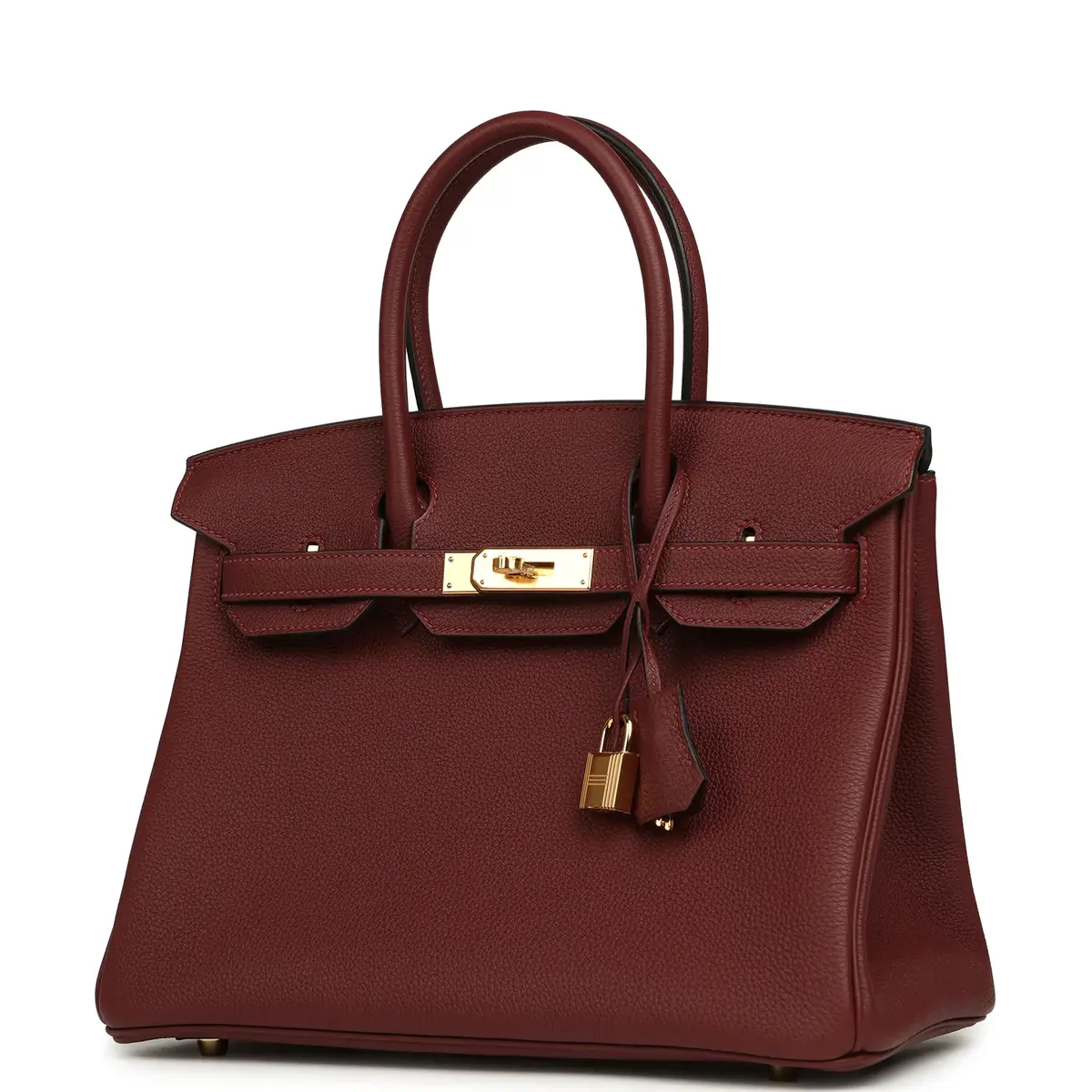 HERMÈS Hermes Birkin 30 Rouge H Togo Gold Hardware | Thumbnail 5