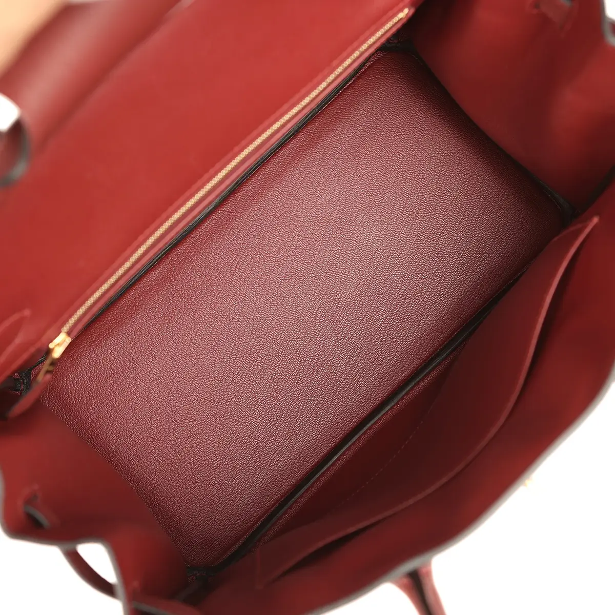 HERMÈS Hermes Birkin 30 Rouge H Togo Gold Hardware | Thumbnail 9