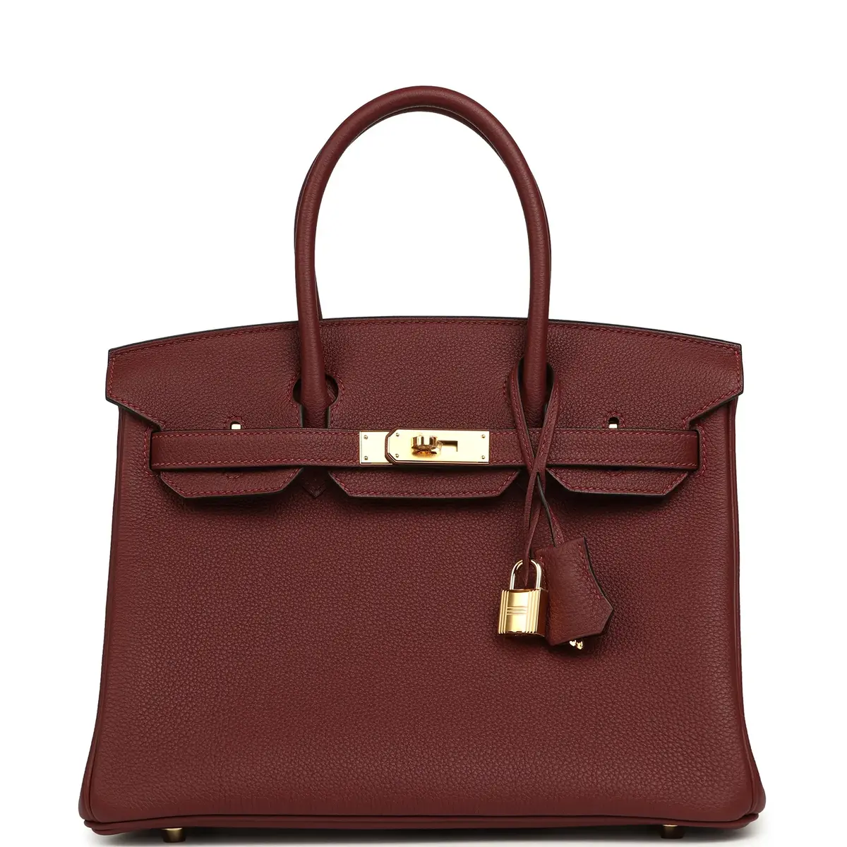 HERMÈS Hermes Birkin 30 Rouge H Togo Gold Hardware | Image 1 HERMÈS Hermes Birkin 30 Rouge H Togo Gold Hardware | Image 1