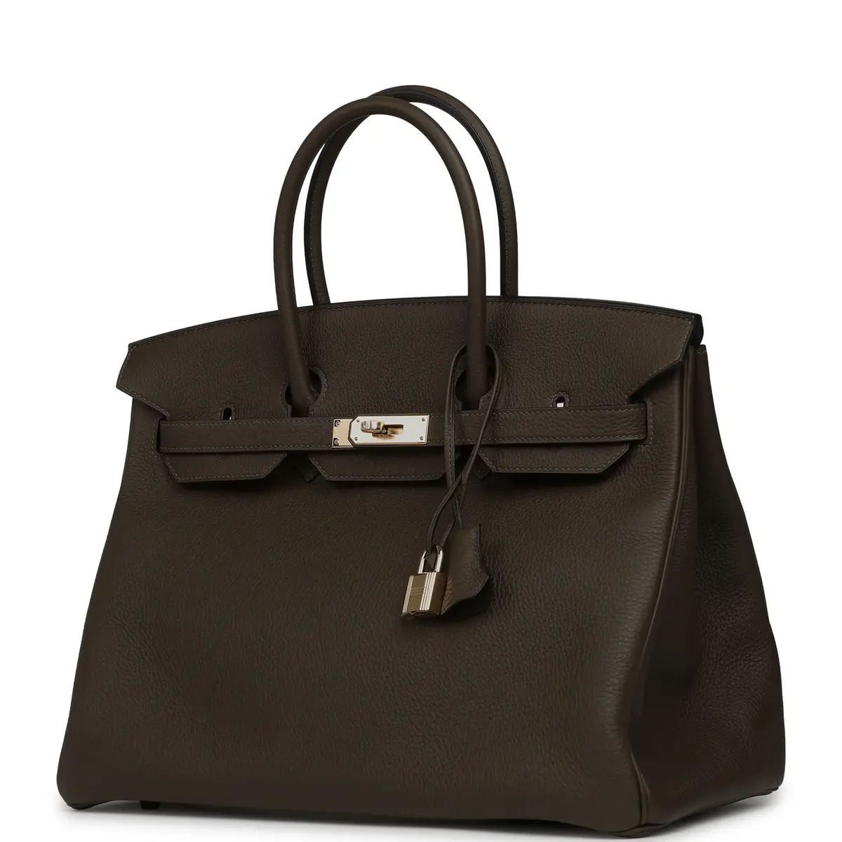 HERMÈS Hermes Birkin 35 Vert Loden Togo Permabrass Hardware | Thumbnail 5