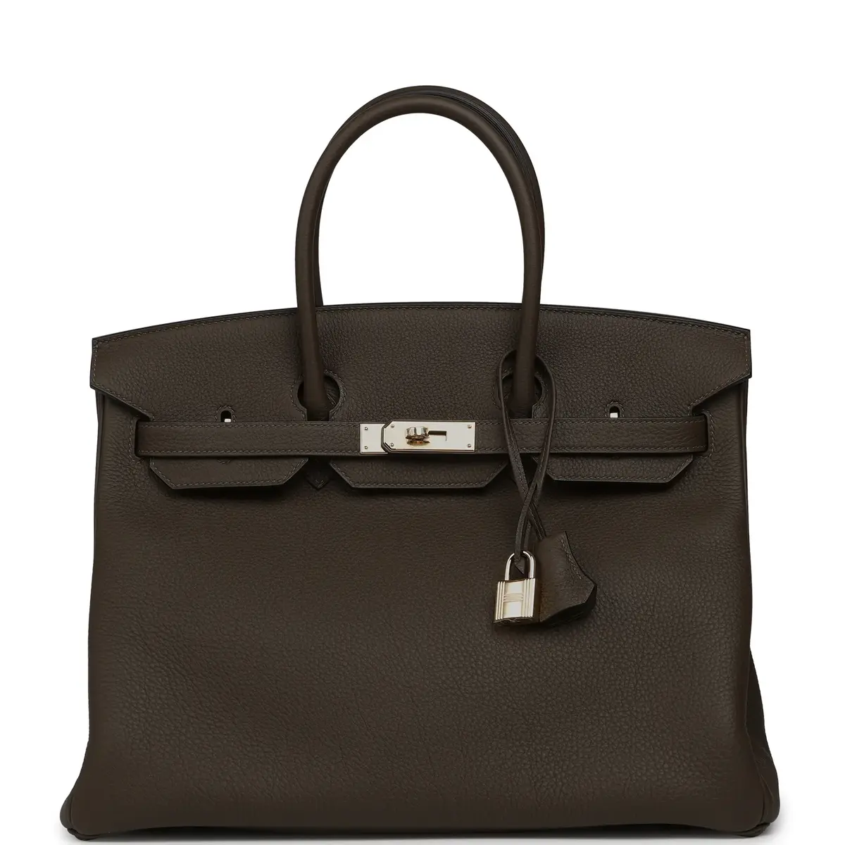 HERMÈS Hermes Birkin 35 Vert Loden Togo Permabrass Hardware | Image 1 HERMÈS Hermes Birkin 35 Vert Loden Togo Permabrass Hardware | Image 1