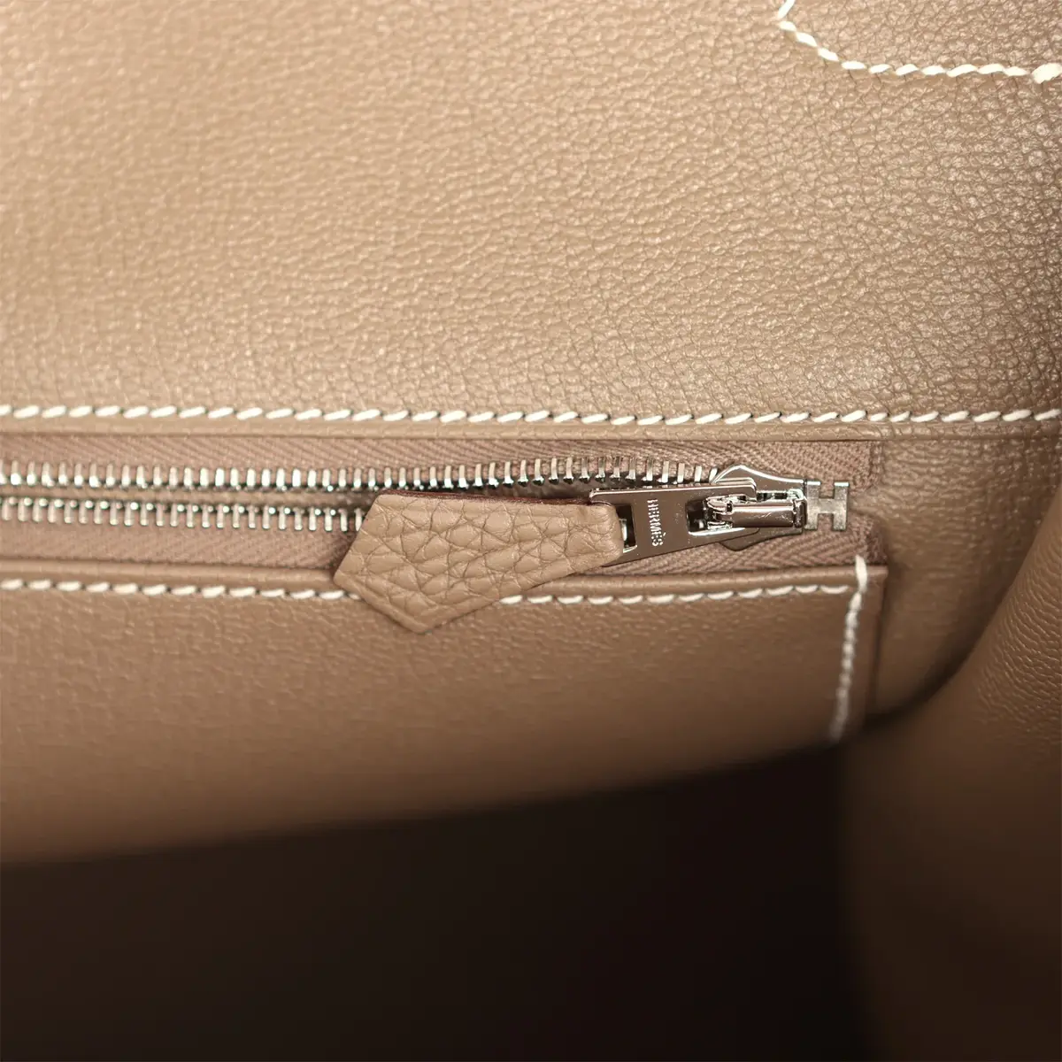 HERMÈS Hermes Birkin 40 Etoupe Togo Palladium Hardware | Thumbnail 8 HERMÈS Hermes Birkin 40 Etoupe Togo Palladium Hardware | Thumbnail 8