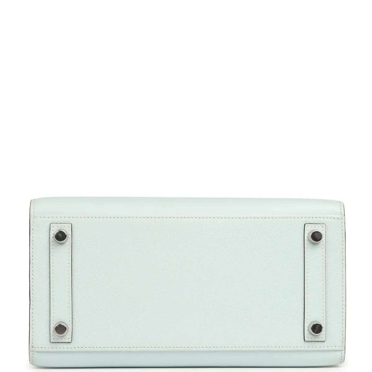 HERMÈS Hermes Birkin Sellier 25 Bleu Brume Epsom Palladium Hardware | Thumbnail 6