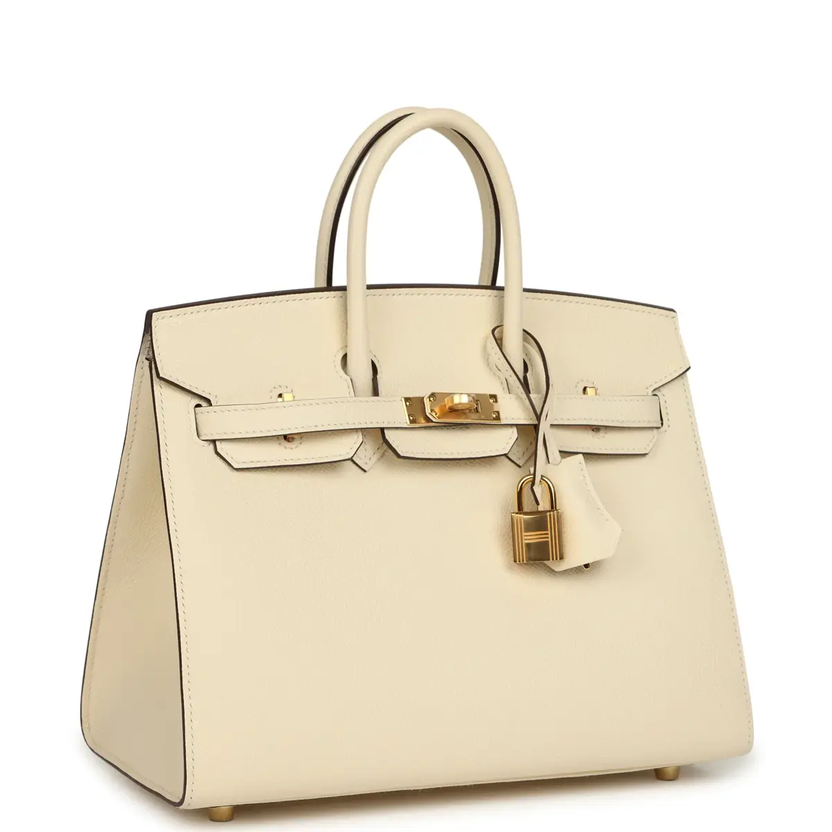 HERMÈS Hermes Birkin Sellier 25 Nata Epsom Gold Hardware | Thumbnail 2 HERMÈS Hermes Birkin Sellier 25 Nata Epsom Gold Hardware | Thumbnail 2