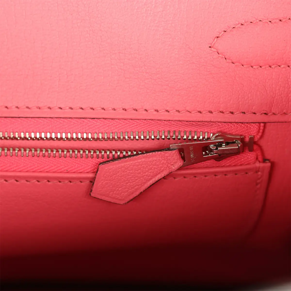 HERMÈS Hermes Special Order (HSS) Birkin 30 Gris Mouette, Rose Azalee Epsom Brushed Palladium Hardware | Thumbnail 9 HERMÈS Hermes Special Order (HSS) Birkin 30 Gris Mouette, Rose Azalee Epsom Brushed Palladium Hardware | Thumbnail 9