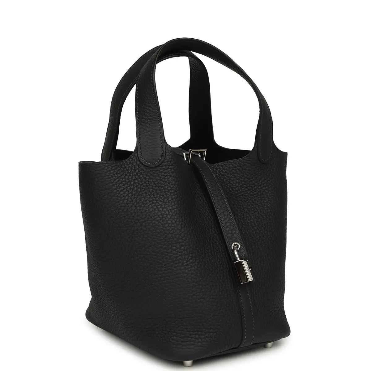HERMÈS Pre-owned Hermes Picotin Lock 18 Caban Clemence Palladium Hardware | Thumbnail 2 HERMÈS Pre-owned Hermes Picotin Lock 18 Caban Clemence Palladium Hardware | Thumbnail 2