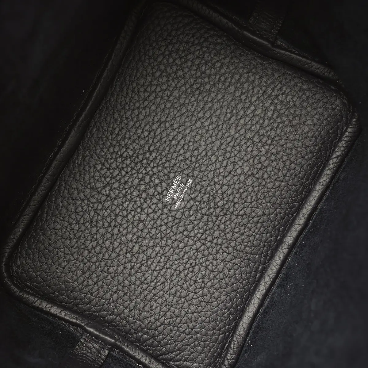 HERMÈS Pre-owned Hermes Picotin Lock 18 Caban Clemence Palladium Hardware | Thumbnail 7 HERMÈS Pre-owned Hermes Picotin Lock 18 Caban Clemence Palladium Hardware | Thumbnail 7