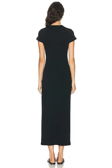 LESET Nando Short Sleeve Maxi Dress | Thumbnail 3 LESET Nando Short Sleeve Maxi Dress | Thumbnail 3