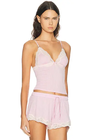 Fleur du Mal Butter Rib Cami Top | Thumbnail 2 Fleur du Mal Butter Rib Cami Top | Thumbnail 2