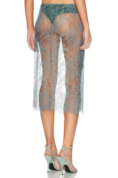 L'Academie Mimi Midi Skirt | Thumbnail 4 L'Academie Mimi Midi Skirt | Thumbnail 4