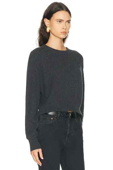 ENZA COSTA Cotton Cashmere Raglan Sweater | Thumbnail 2 ENZA COSTA Cotton Cashmere Raglan Sweater | Thumbnail 2