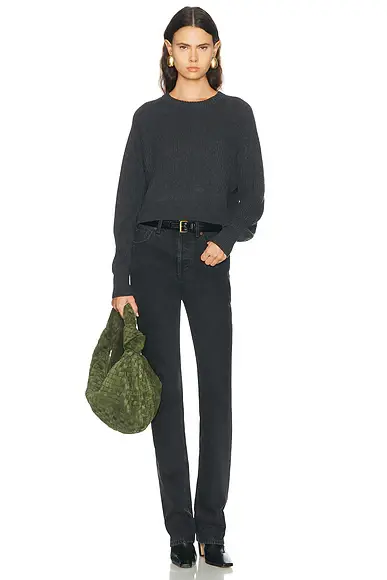 ENZA COSTA Cotton Cashmere Raglan Sweater | Thumbnail 4 ENZA COSTA Cotton Cashmere Raglan Sweater | Thumbnail 4